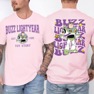 Buzz Lightjahre Est 1995 Toy Story Shirt, Disneyland Shirt, Toy Story Film Shirt, Infinity und darüber hinaus Shirt, Disney Trip Shirt, Familienausflug Bild 7