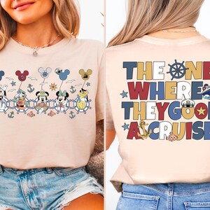 The One Where They Go On A Cruise Shirt, Disney Cruise Line T-Shirt, Mickey&Co Cruise Sweater, Disney Cruise Crew Tee, WDW Trip Sweatshirt