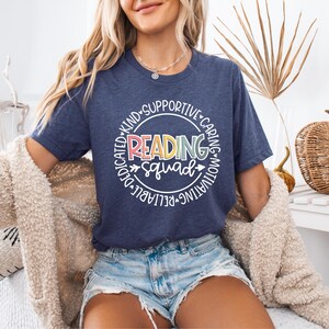 Camiseta do Time da Leitura, Camiseta de Professor, Camiseta de Clube do Livro, Moletom com Capuz de Bibliotecário, Camiseta de Equipe de Leitura, Camiseta de Estudante, Camiseta de Leitor Ávido, Camiseta de Leitor, Escola imagem 6