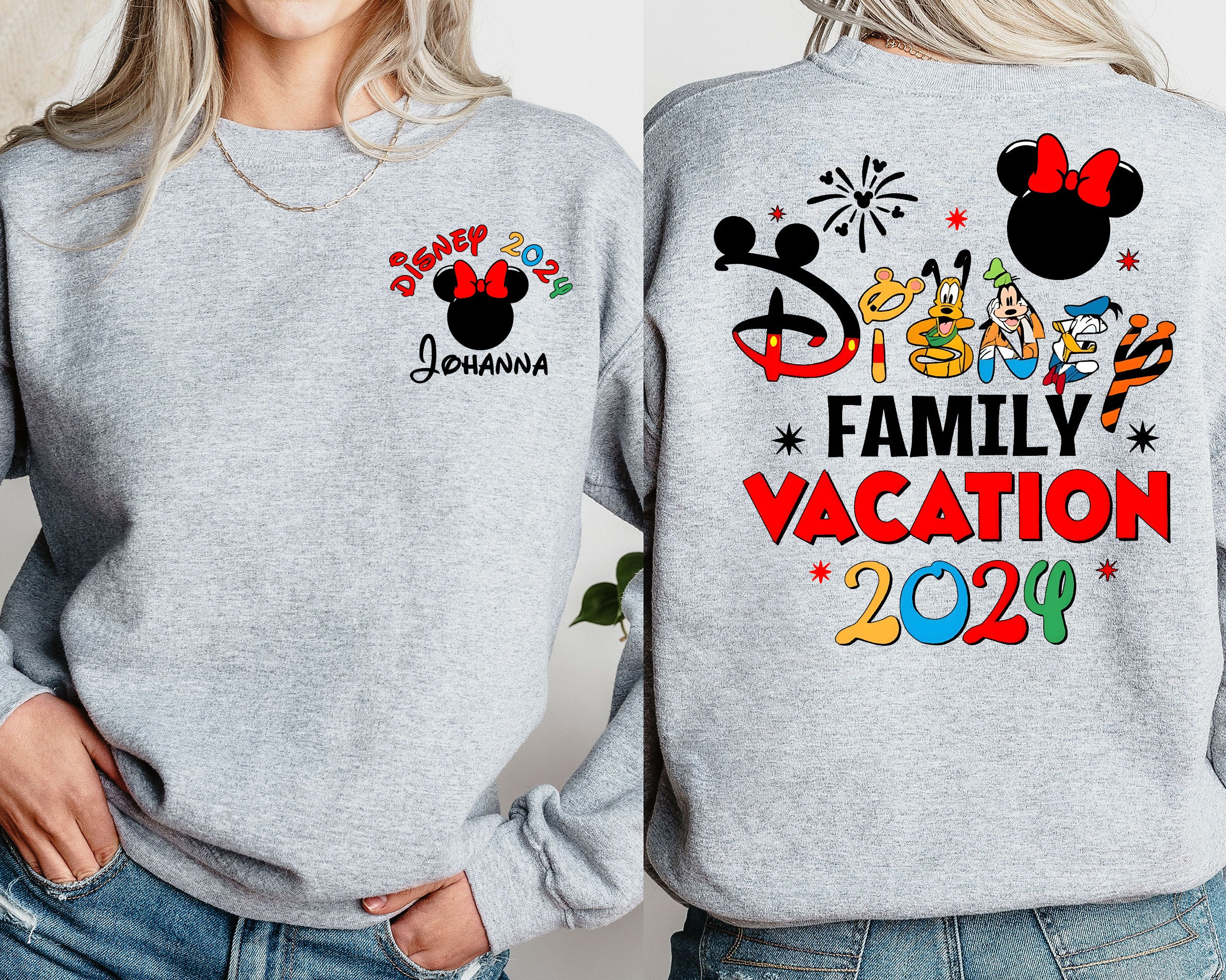 2024 Disney Family Vacation Shirts, Custom Disney Family Matching Tshirt, Disney Castle 2024 Shirts, Disney Family 2024, Disney Trip Tee