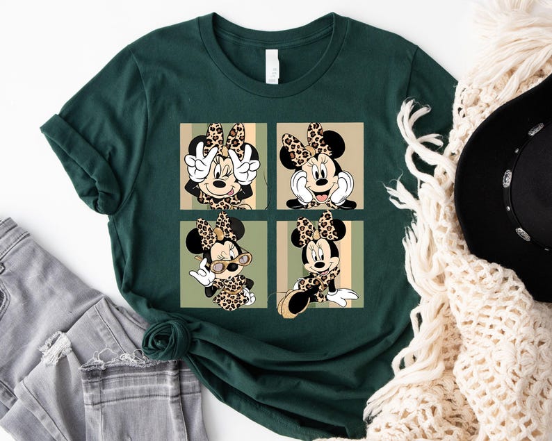 Disney Minnie Shirt, Minnie Mouse Shirt, Girl Trip Shirt, Disneyland Besties Trip Shirt, Magic Kingdom Shirt image 3