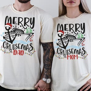 Merry Cruisemas Shirt, Family Christmas Cruise 2025 Shirt, Christmas Cruise Crew Shirt, Family Cruise Xmas, Christmas Family Vacation