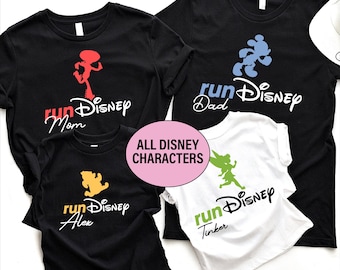 Run Disney Shirt, Disney Marathon Tee, Disney Runner Sweatshirt, RunDisney Race Day Hoodie, Matching RunDisney Shirts, Run Disney 2026