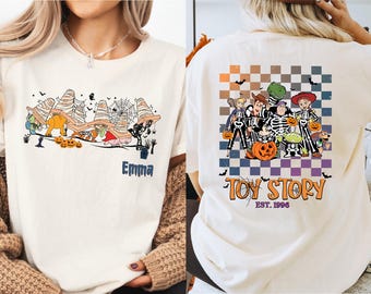 Camiseta Toy Story de Halloween, Camiseta Disney Toy Story Temporada Assustadora, Moletom Viagem em Família Disney, Camiseta Personalizada Toy Story de Halloween