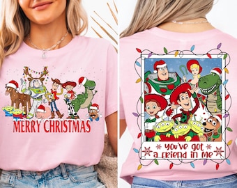 Magical Merry Christmas Shirt, You've Got a Friend in Me Holiday Tee, Theme Park Christmas Shirt, Kids Christmas Top