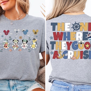 The One Where They Go On A Cruise Shirt, Disney Cruise Line T-Shirt, Mickey&Co Cruise Sweater, Disney Cruise Crew Tee, WDW Trip Sweatshirt
