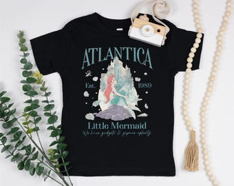 Little Mermaid Ariel, 90s Mermaid Shirt, Atlantica Mermaid Girl Shirt, Disney Princess Mermaid Shirt