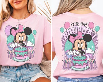 Disney Minnie It's My Birthday Sweatshirt, Disney Girls Trip Tee, Disney Birthday Trip, Disney Family Birthday Trip Tee, Magic Kingdom Shirt