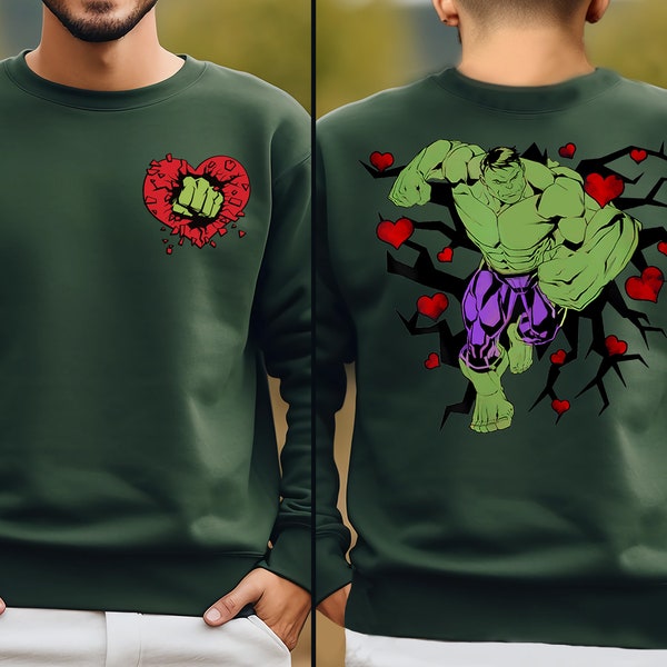 Hulk Have A Smashing Valentine's Day Shirt, Retro Marvel Couple Matching Tee, Marvel Couple Shirt, Hulk Smash Shirt, Disneyland Trip