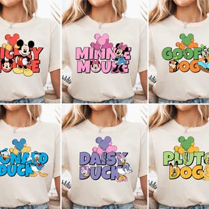 Disney Mickey and Friends Shirt, Disney Group Shirt, Mickey Mouse T-Shirt, Minnie Trip Shirt, Disneyland Family Matching Shirt