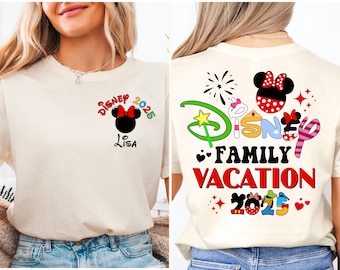 2025 Familienurlaub Shirts, Mickey Schloss 2025 Shirts, Familie 2025 Reise Shirt, Disney Trip Shirt, Disneyland Familien Reise Shirt