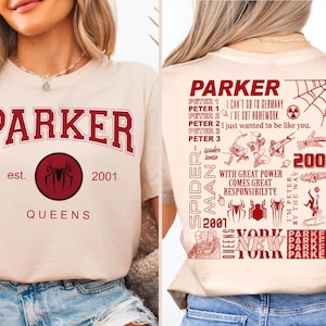 Parker Queens Shirt, Disney Spiderman Sweatshirt, Peter Parker Tee, Spider Dad Shirt, Disneyland Superhero Shirt, Spider Boy Shirt