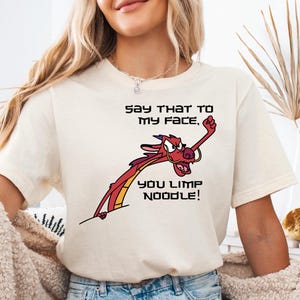 Say That To My Face Mushu T-Shirt, Disney Mulan Mushu Shirt, Disney Funny Dragon Tee, Disney Family Trip Sweater, Floral Mushu Sweatshirt
