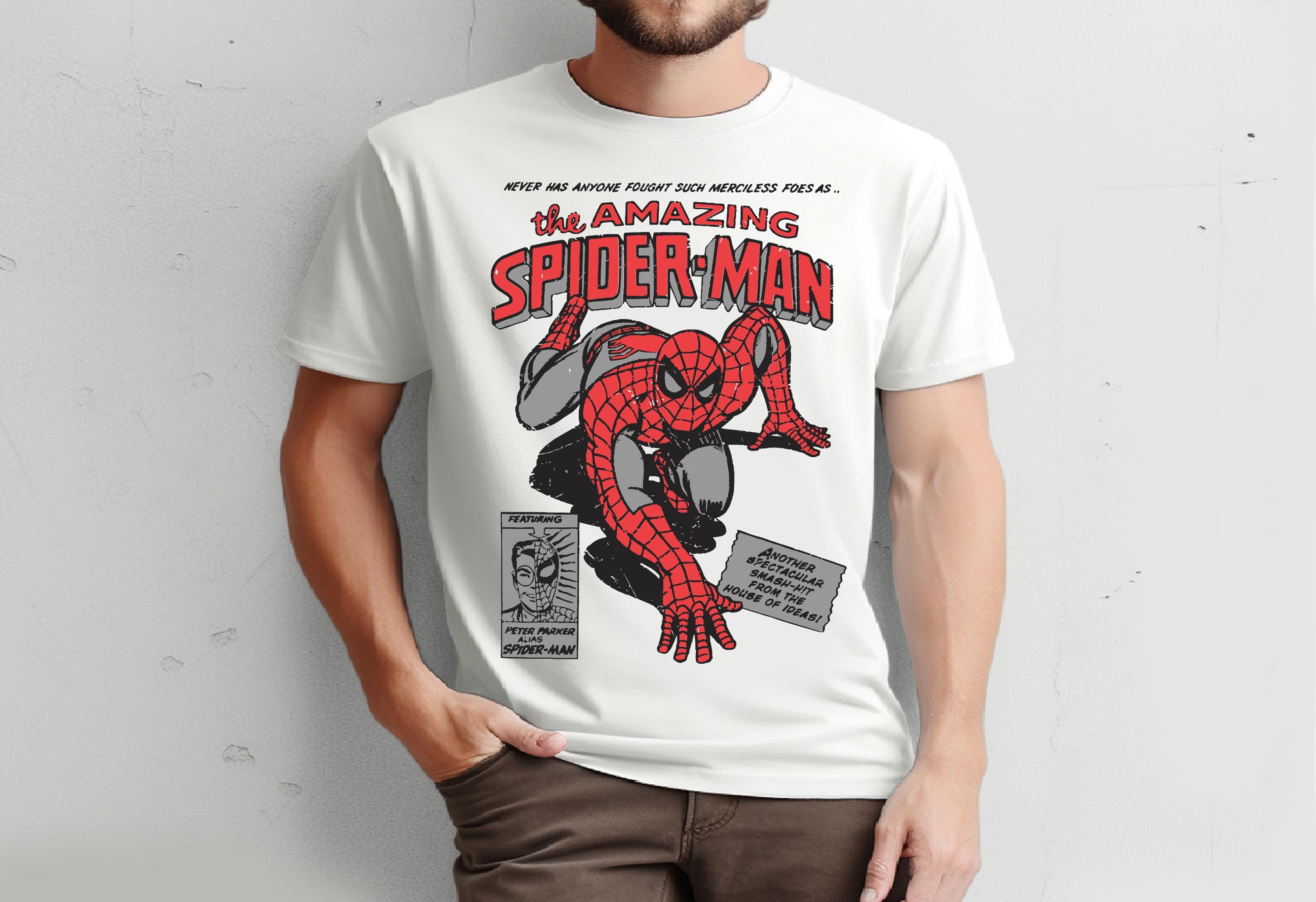 The Amazing Spiderman Shirt, Disney Spider Dad Shirt, Marvel 
