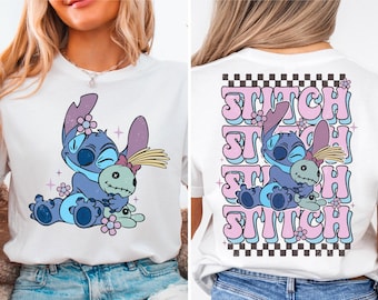 Maglietta Disney Stitch, Maglietta Disneyland Magical Kingdom, Maglietta Stitch Disneyworld, Magliette per le vacanze Disney, Adorabile maglietta Stitch