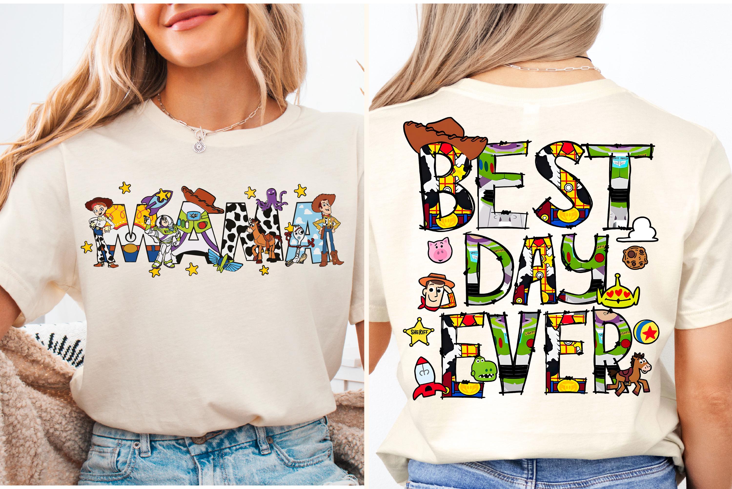 Disney Toy Story Best Day Ever Shirt, Toy Story Mommy Tee, Toy Story Daddy Tee, Disney Best Day Ever Shirt, Sheriff Woody and Jessie Shirt