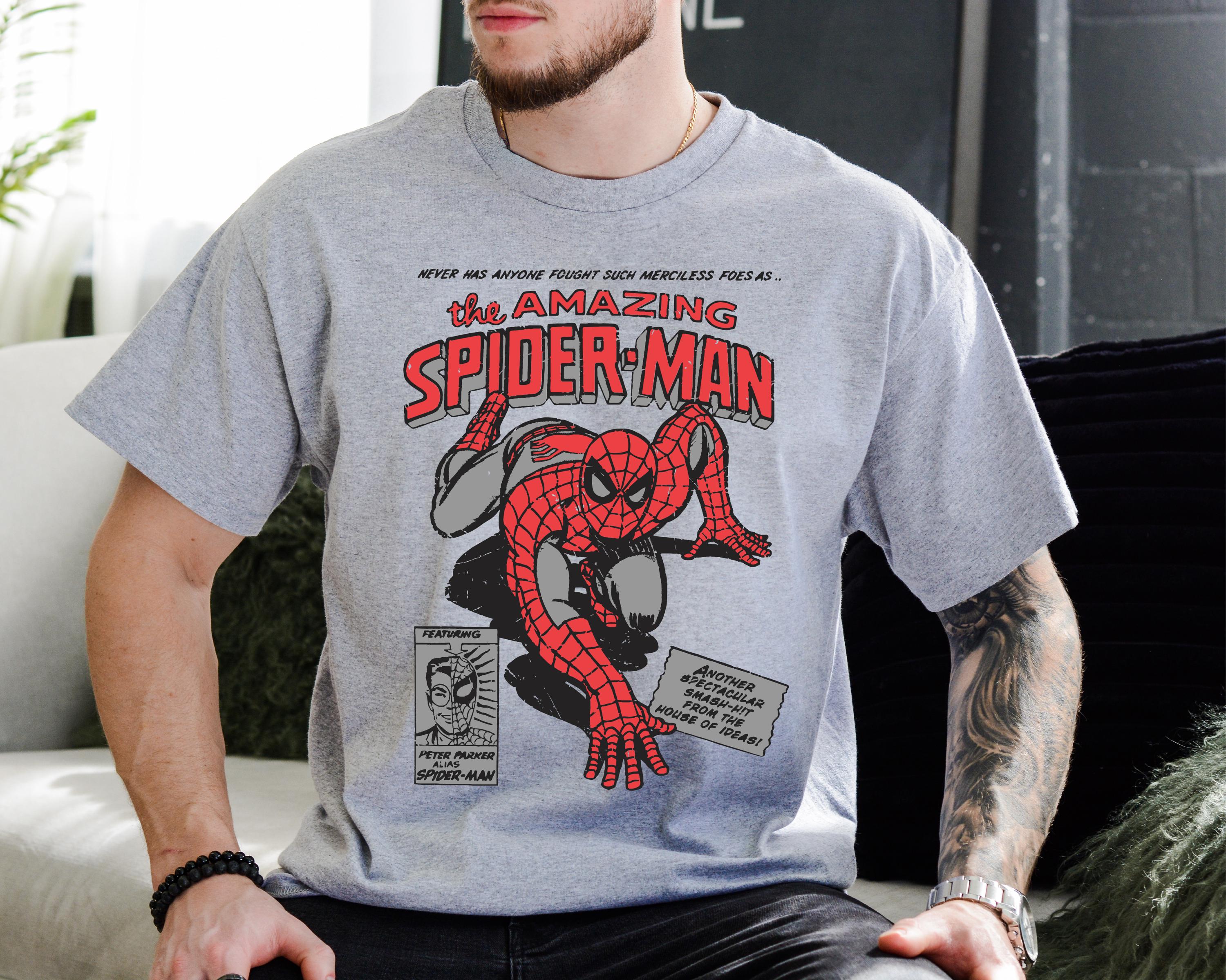 The Amazing Spiderman Shirt, Disney Spider Dad Shirt, Marvel 