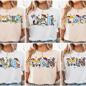 Toy Story Dad Toy Story Mom, Dad Mom Disney Birthday Tee, Family Toy Story Matching Birthday Shirt, Dad Mom shirt, Couple shirt