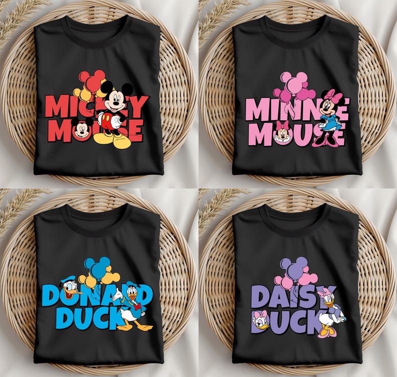 Disney Mickey and Friends Shirt, Disney Group Shirt, Mickey Mouse T-Shirt, Minnie Mouse Trip Shirt, Disneyland Family Matching Shirt