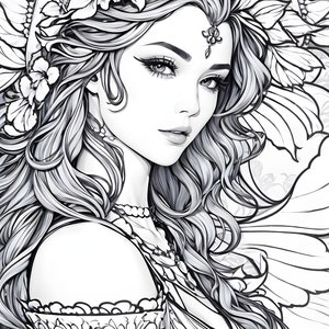 Women Coloring Page - Etsy