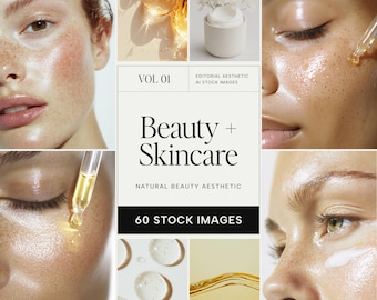 Natural Beauty Stock Photos | Diverse Women, Skincare (60 Images)
