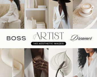 145 Melanin Boss Babe AI Stock Images: Luxury Faceless Marketing (Content for Social Media)