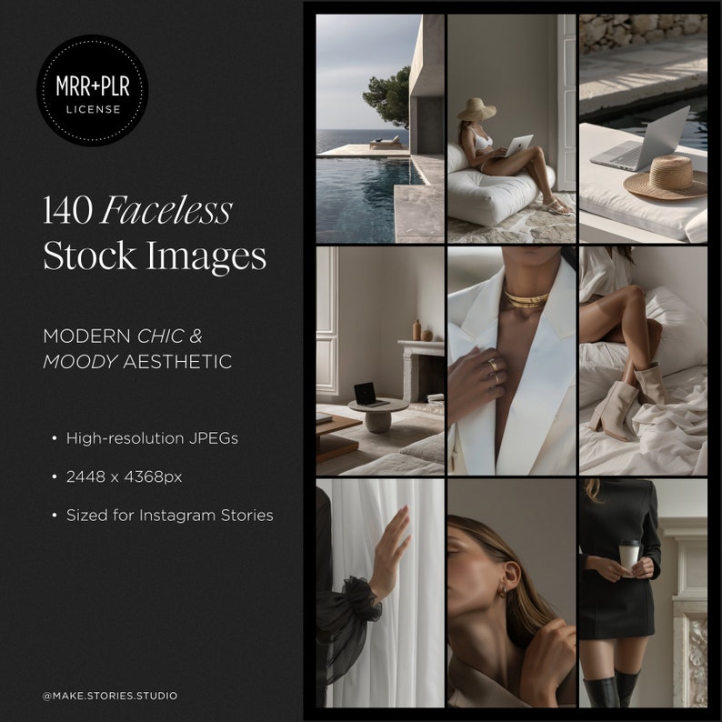 140 gesichtslose Marketing-Archivbilder mit MRRPLR-Lizenz Instagram Minimalistischer Luxus, stimmungsvolle Ästhetik Mode, Lifestyle, Reisen und mehr Bild 7