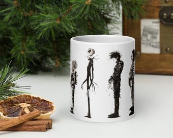 Tasse à café Tim Burton
