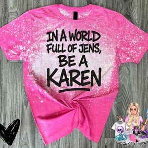 Karen Read Shirt, In a World Full of Jens be a Karen, Justice for Karen Read Shirt, Karen Read Supporter Shirt, Karen Read is Free Shirt