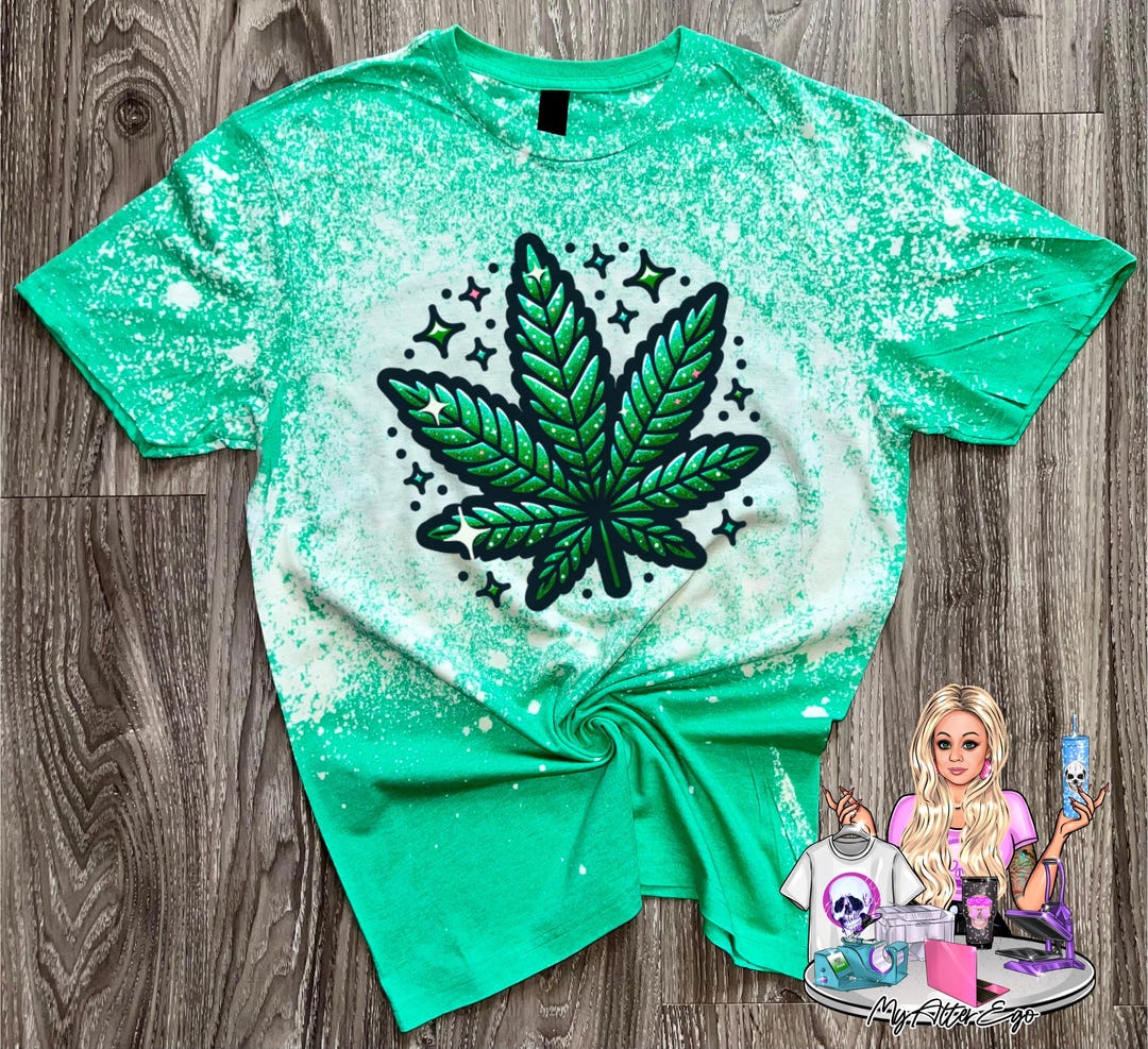 Vibrant Cannabis Leaf Shirt, 420 Cannabis Shirt, Stoner Friendly Gift ...