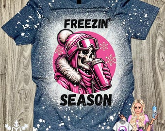 Camiseta de la temporada de congelación, Camiseta de la temporada de congelación, Es la temporada de congelación, Es la temporada para congelar, Camiseta de congelación de invierno, Hace frío afuera