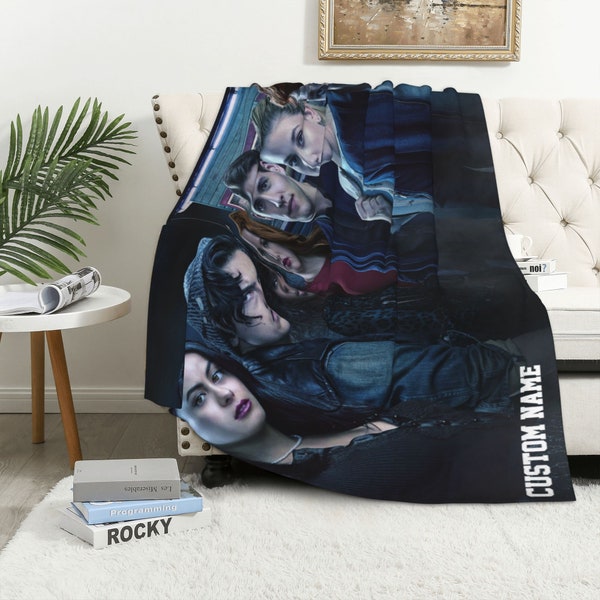 Riverdale Blanket Throw Blanket Warm Soft Blanket for Dormitory Living Room Bedroom Sofa Halloween Kids Adults Gifts
