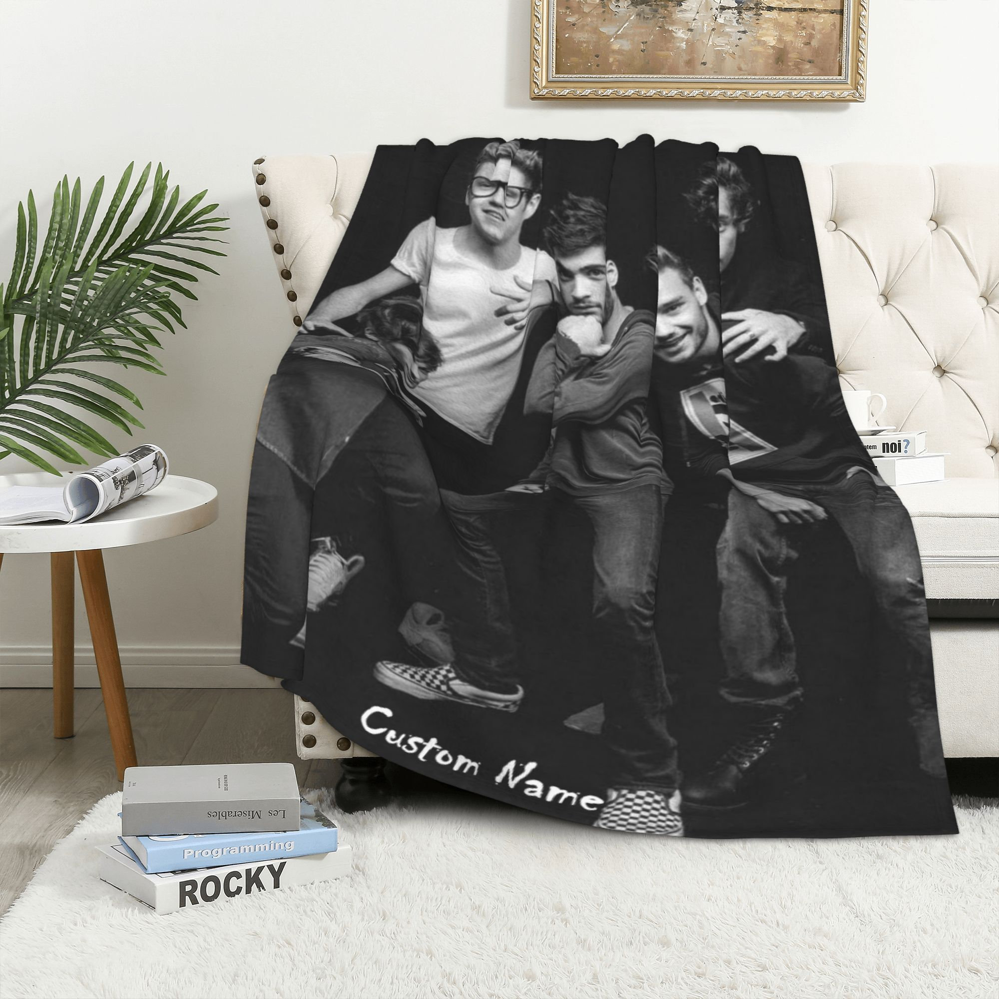 One Direction 10 Years Album Music Blanket - Jolly Family Gifts