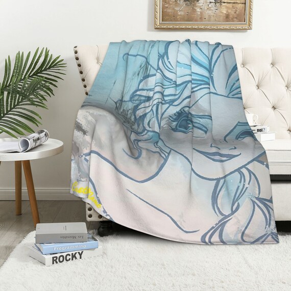 Frozen elsa blanket hotsell