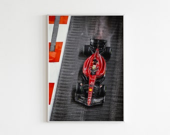 フェラーリ F1 ポスター #F1000 | スクーデリア フェラーリ プリント