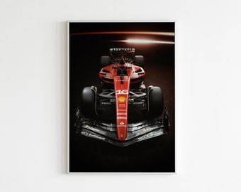 フェラーリ F1 ポスター #F1000 | スクーデリア フェラーリ プリント