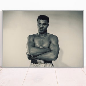 Muhammad Ali Boxing Canvas Print: Sports Wall Decor