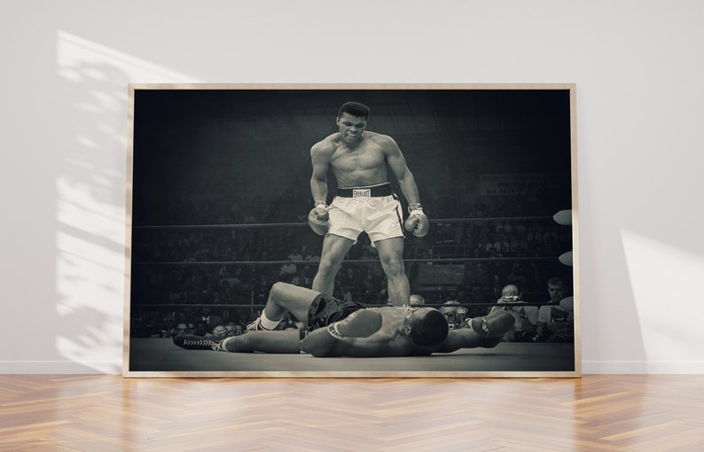 The Greatest, Muhammad Ali, Poster or Canvas, Wall Art, Boxing Legend ...