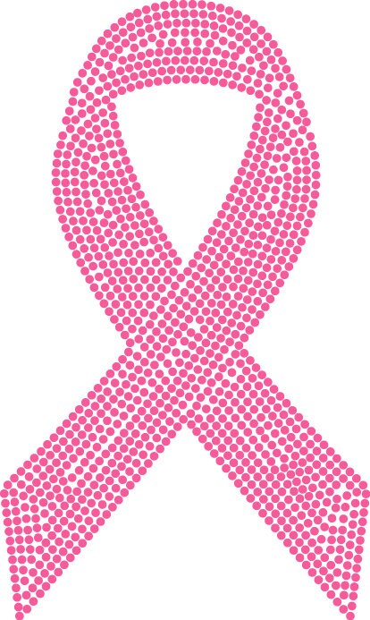 Cancer Ribbon Rhinestone Cancer Awareness Ribbon Rhinestone Design, Rhinestone Templates Cricut ...