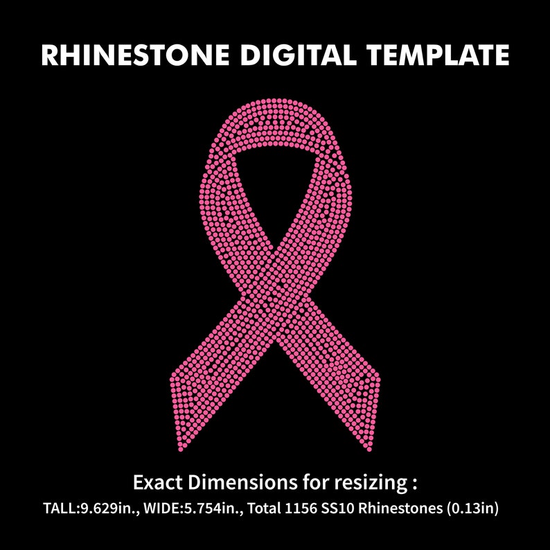 Rhinestone Cancer Awareness Designs, Rhinestone Templates Cricut ...