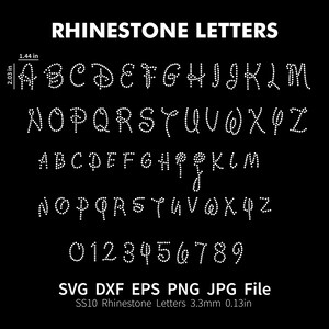 Disney Rhinestone Font Letters Alphabet Cartoon Disney Style SS10 SVG ...