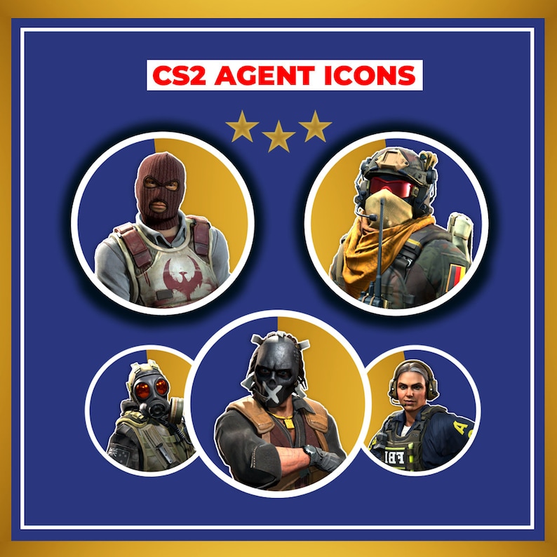CS2 Agent Icon Png | CS:GO Agent Icon Png | Counter Strike 2 Agent Icon ...
