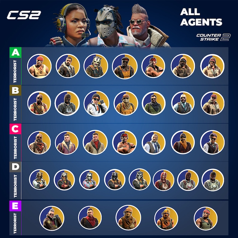 CS2 Agent Icon Png | CS:GO Agent Icon Png | Counter Strike 2 Agent Icon ...