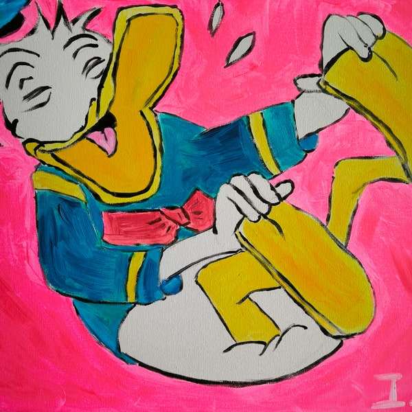 Donald en peinture