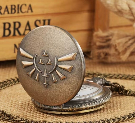 Vintage quartz shop pocket watch