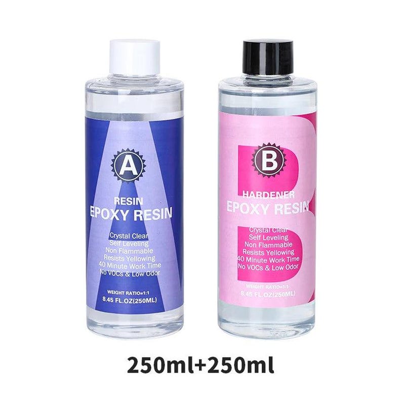 Crystal Clear Epoxy Resin Kit – High Gloss Coating & Casting for Jewelry, Art Crafts image 9
