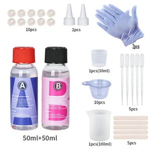Crystal Clear Epoxy Resin Kit – High Gloss Coating & Casting for Jewelry, Art Crafts image 11