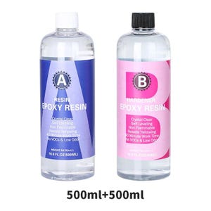 Crystal Clear Epoxy Resin Kit – High Gloss Coating & Casting for Jewelry, Art Crafts image 13