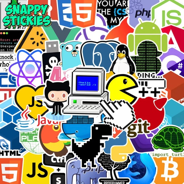 Developer Stickers - Etsy