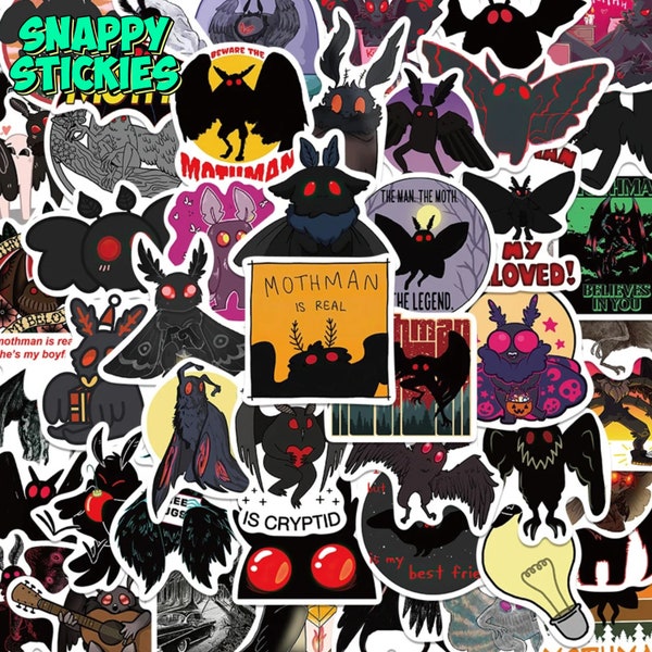 Moth Stickers Pack | Moth Funny Pack | Anime Stickers Moth | Laptop Stickers